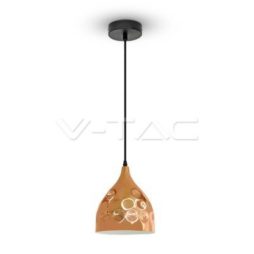 VT-8170 Lampadario LED a Goccia in Metallo con Portalampada E27